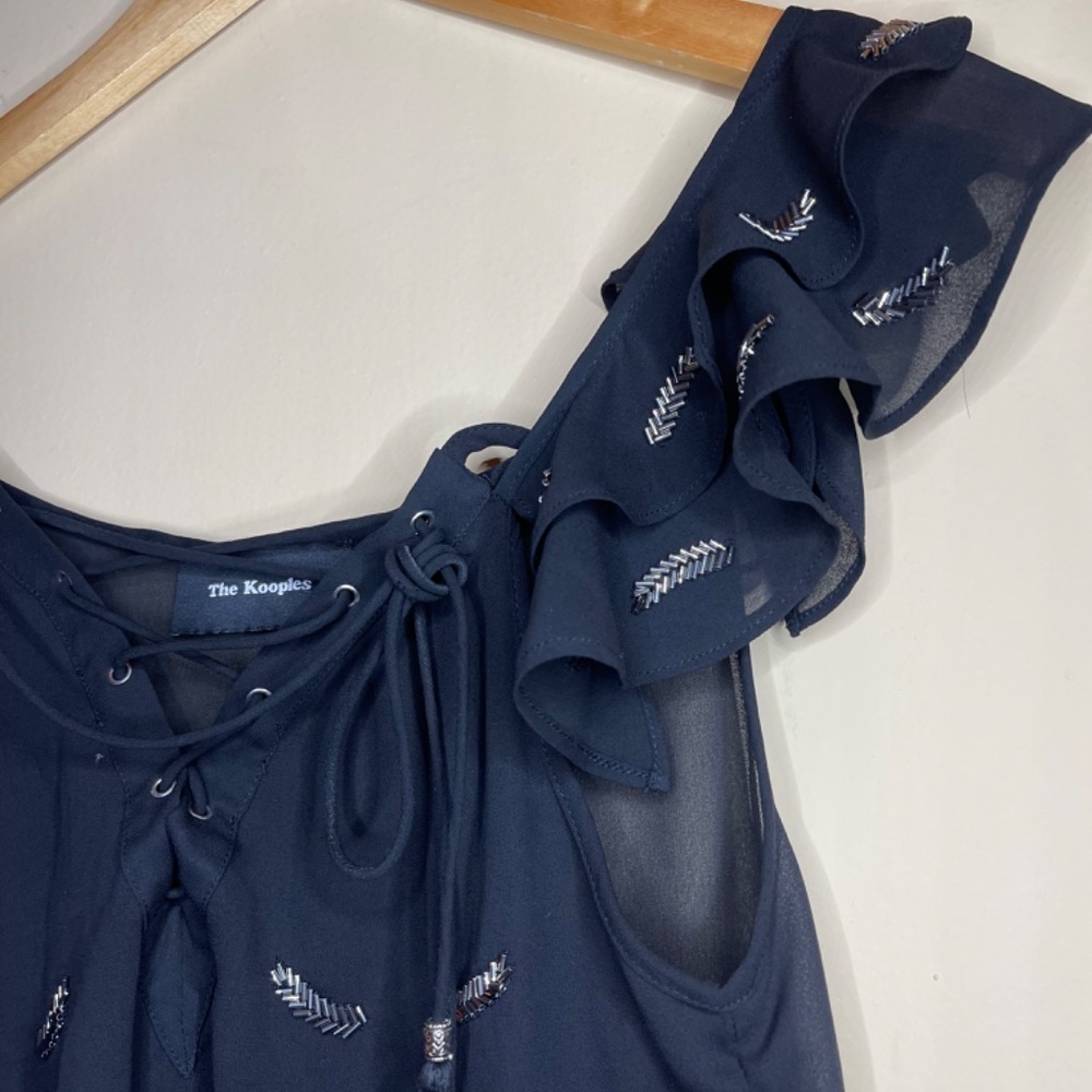 The Kooples Blouse ruffle sleeve - Picture 3 of 8
